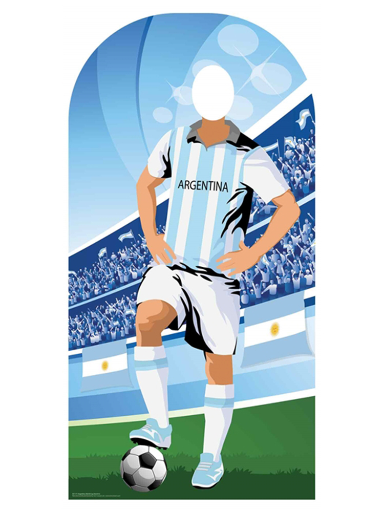 Argentina (World Cup Football Stand-IN) - Cardboard Cutout
