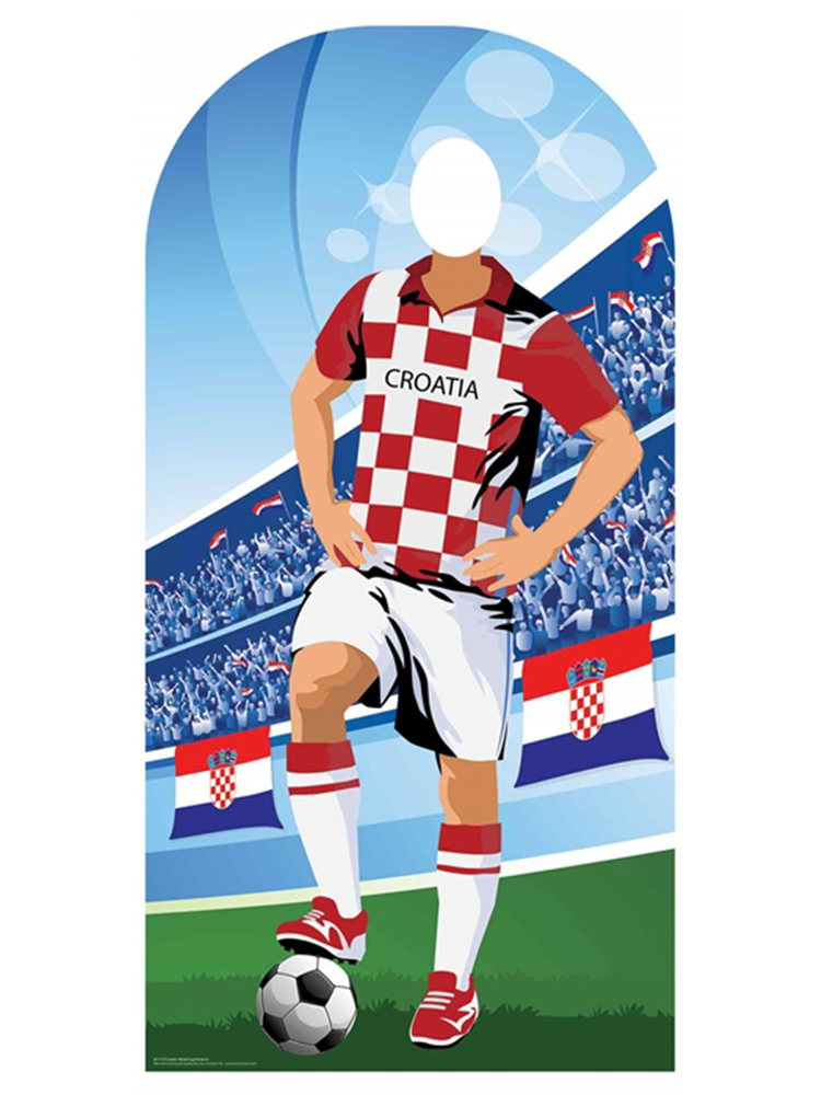 Croatia (World Cup Football Stand-IN) - Cardboard Cutout