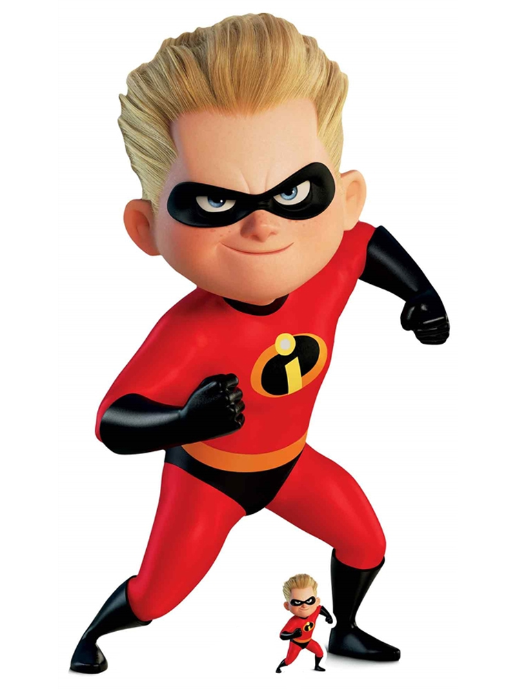 Dash The Incredibles Star-Mini Cardboard Cutout  