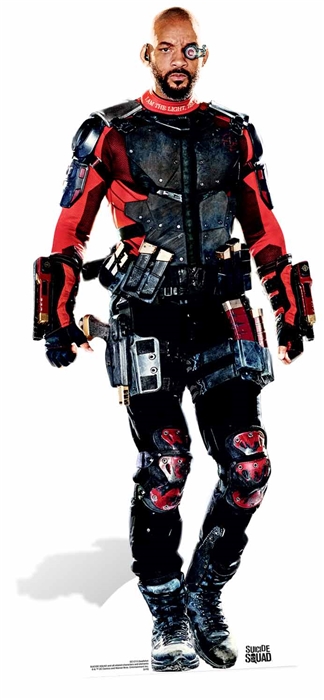 Deadshot (Will Smith) cutout from Suicide Squad Movie