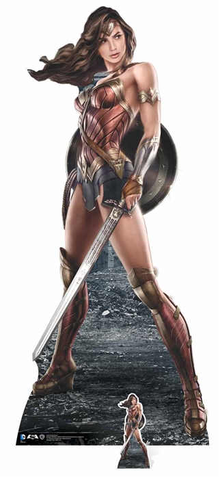 Wonder Woman (Movie Graphic Artwork) Cutout