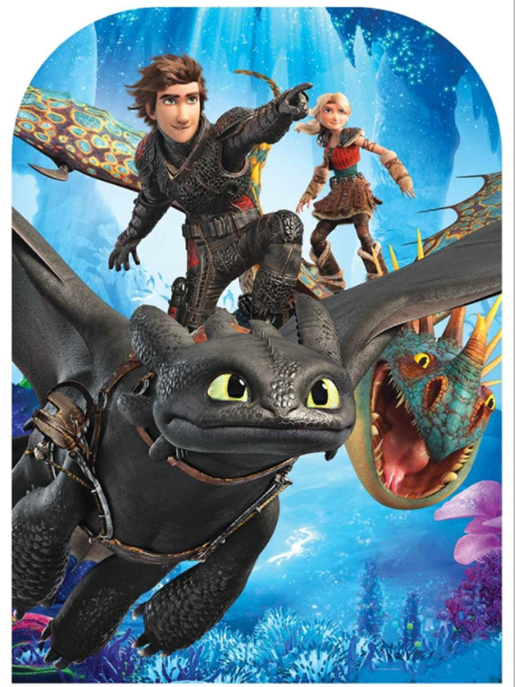 How to Train Your Dragon 3 Stand-In Toothlless Hiccup Stormfly Nadder Astrid