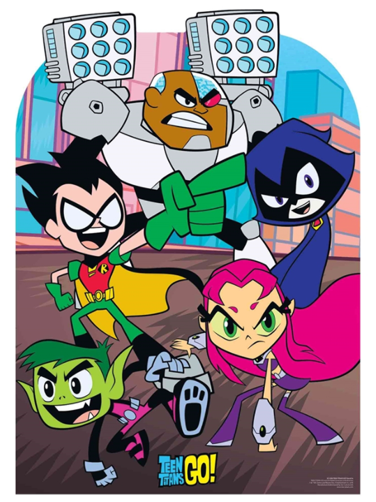 Teen Titans Go Stand-In Cardboard Cutout DC Comics