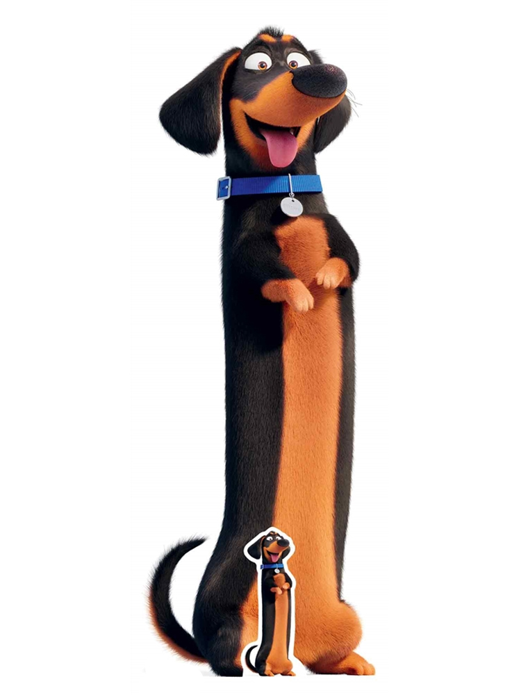 Buddy Sausage Dog Secret Life of Pets Cardboard Cutout