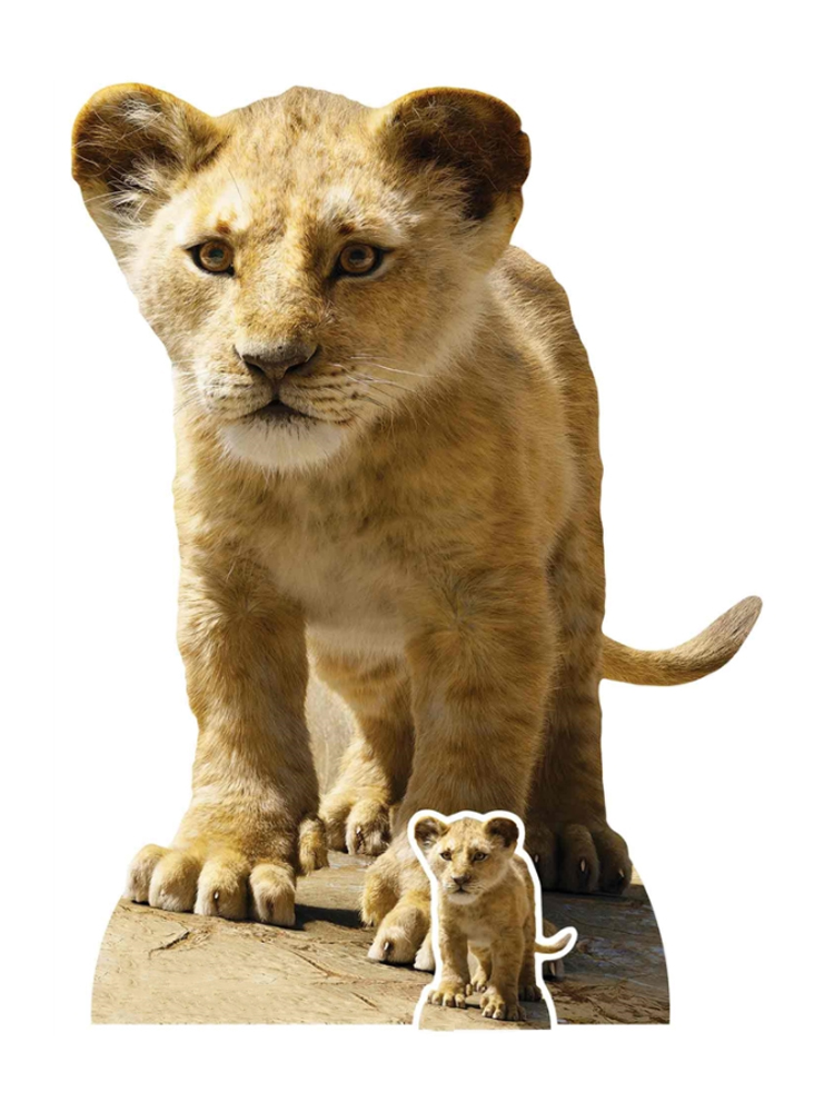 Simba (Young) Lion King Live Action Star-Mini Cardboard Cutout