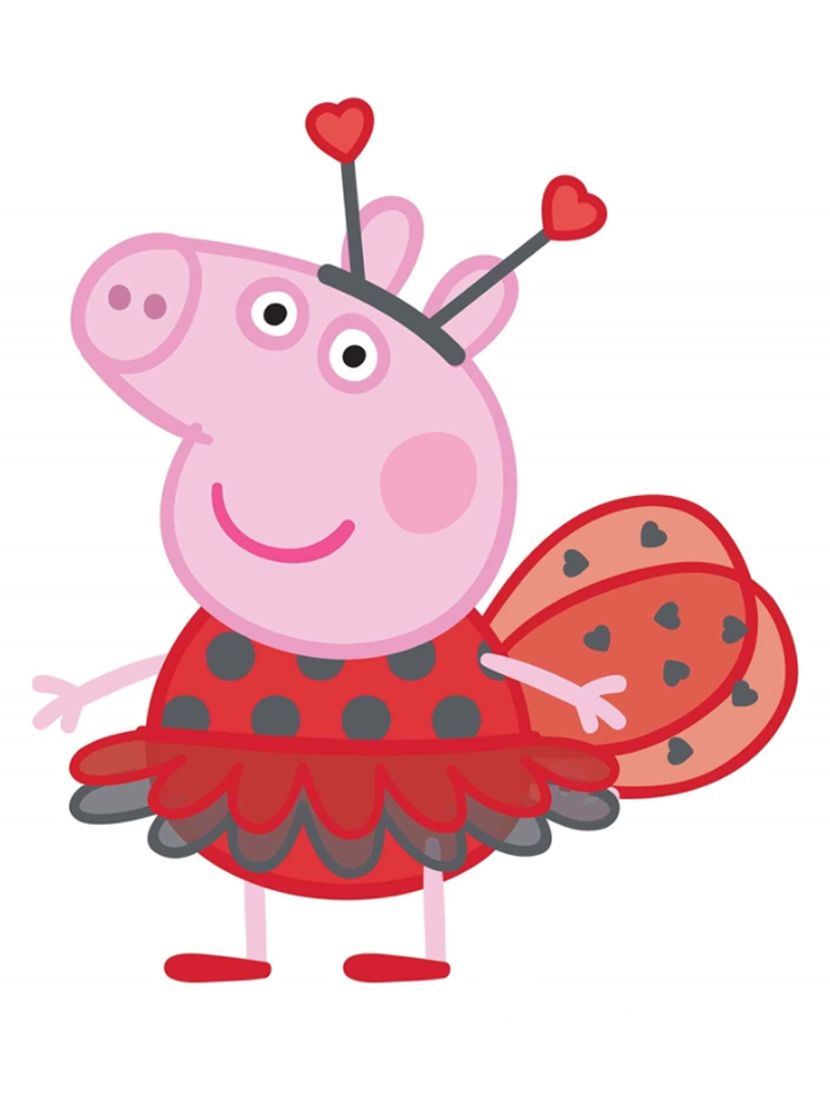 Peppa Pig Ladybird Lifesize Cardboard Cutouts/ Standee/ Stand Up