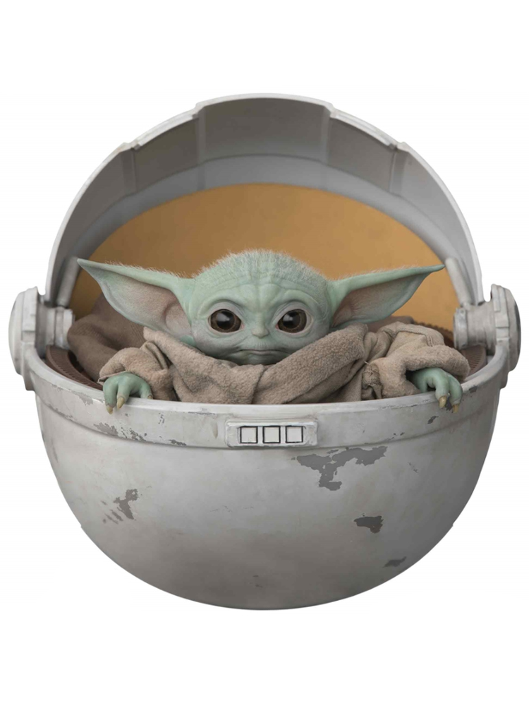 Baby Yoda In Pod Cardboard Cutout