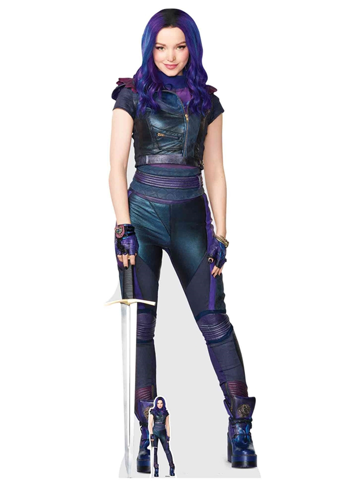 Mal Dove Cameron Descendants 3 Cardboard Cutout with Free Mini Cutout