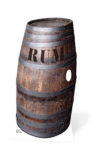 Barrel 'O' Rum - Cardboard Cutout