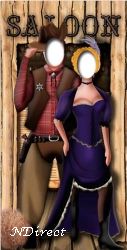 Wild West Couple Stand- In 
