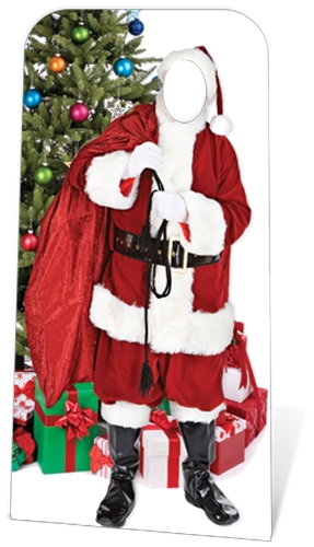 Father Christmas 'Stand-In' - Cardboard Cutout