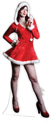 Mrs Christmas - Cardboard Cutout