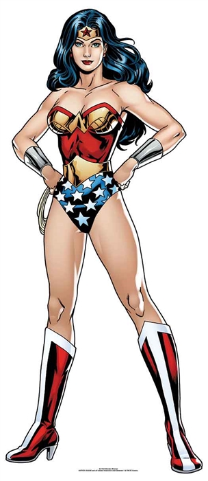 Wonder Woman DC (Star Mini) - Cardboard Cutout