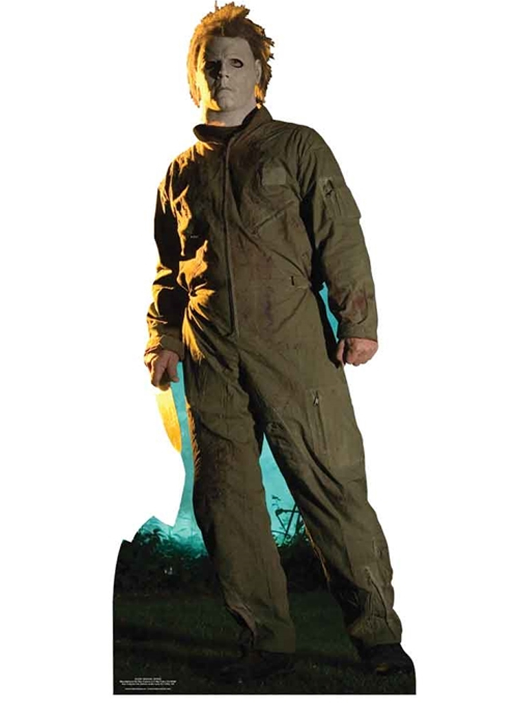 Michael Meyers Running Cardboard Cutout 