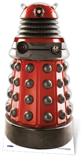 Dalek Drone (Red) - Cardboard Cutout