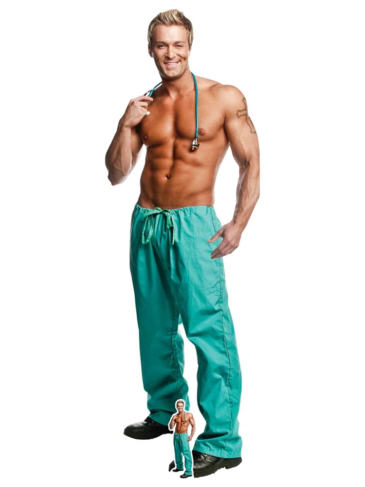 Doctor Billy Jeffrey Chippendales Lifesize Cardboard Cutout with Free Mini Standee