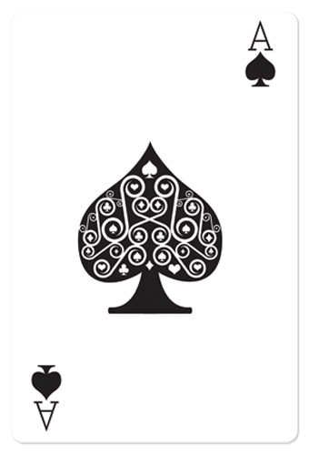 Ace of Spades Casino Playing Card - Cardboard Cutout