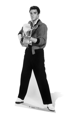 Elvis Shooting with Guitar - Cardboard Cutout