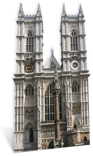 Westminster Abbey - Cardboard Cutout