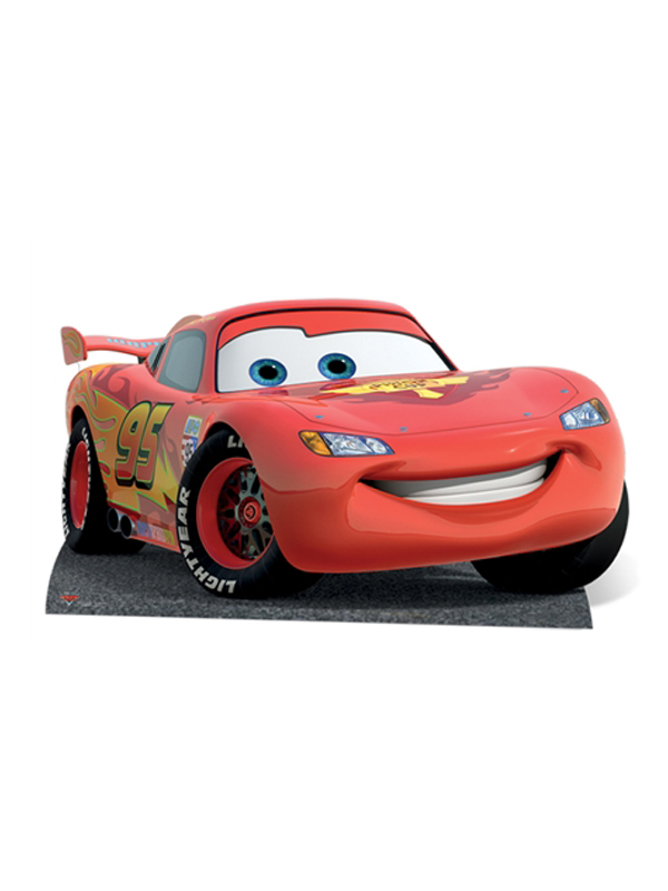 Lightning McQueen Disney Cardboard Cutout