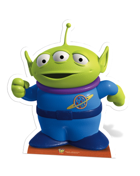 Little Green Man Star-Mini Toy Story Cutout 