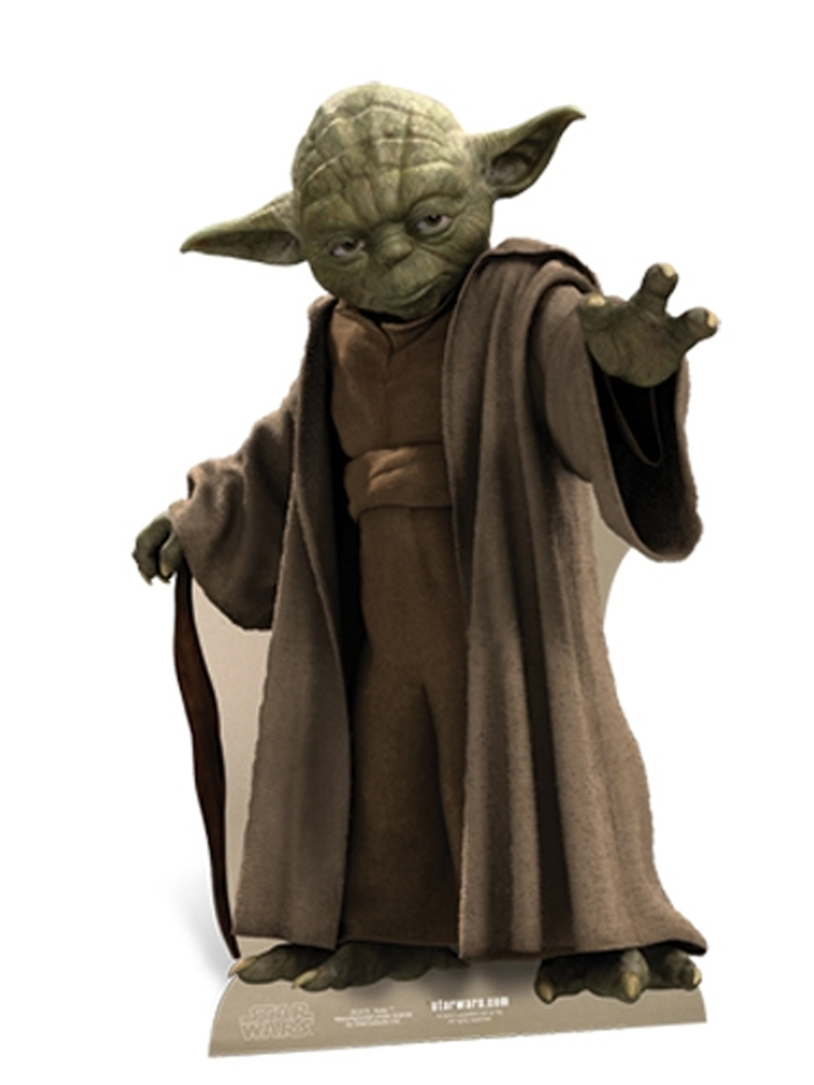 Yoda (Mini) Star Wars Official Cardboard Cutout