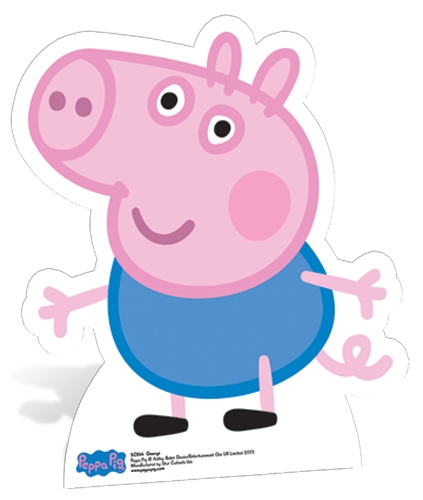 George Pig Star-Mini - Cardboard Cutout