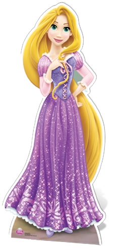 Rapunzel - Cardboard cutout
