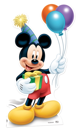 Mickey Mouse 'Party' - Cardboard Cutout