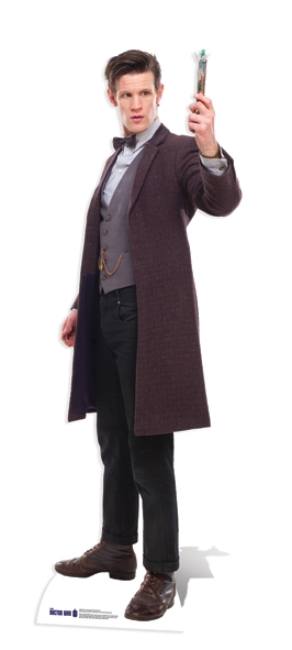 The 11th Doctor with Screwdriver Matt Smith - Cardboard Cutout
