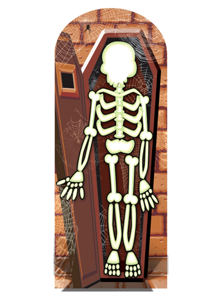 Skeleton Stand In lifesize Cutout