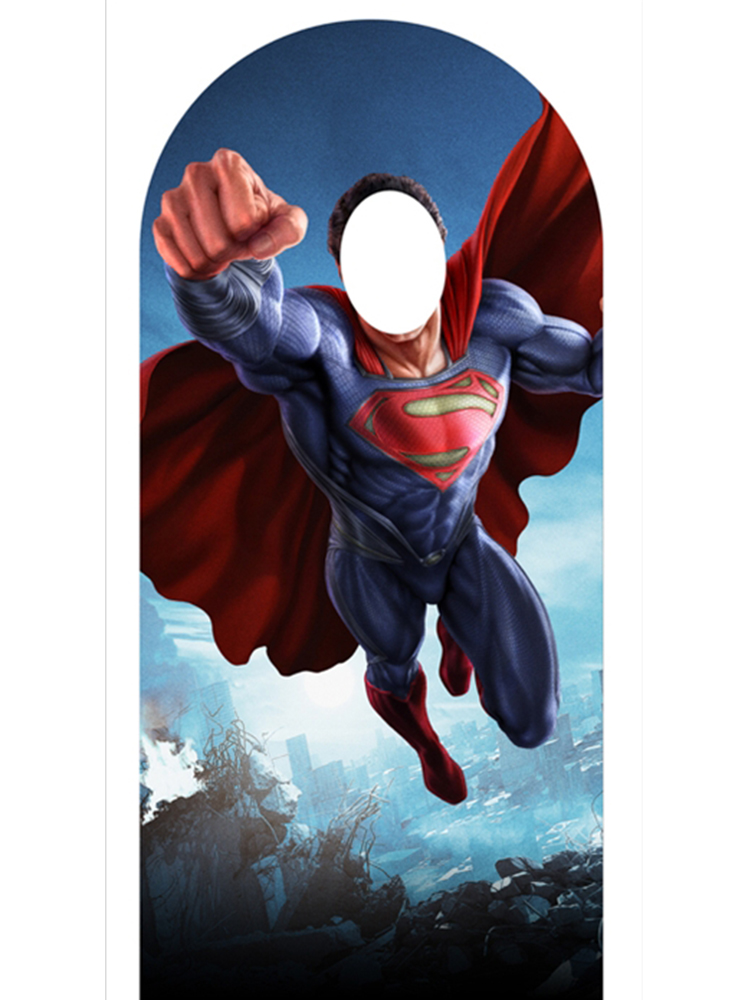 Superman 'Man of Steel' Stand-In - Cardboard Cutout