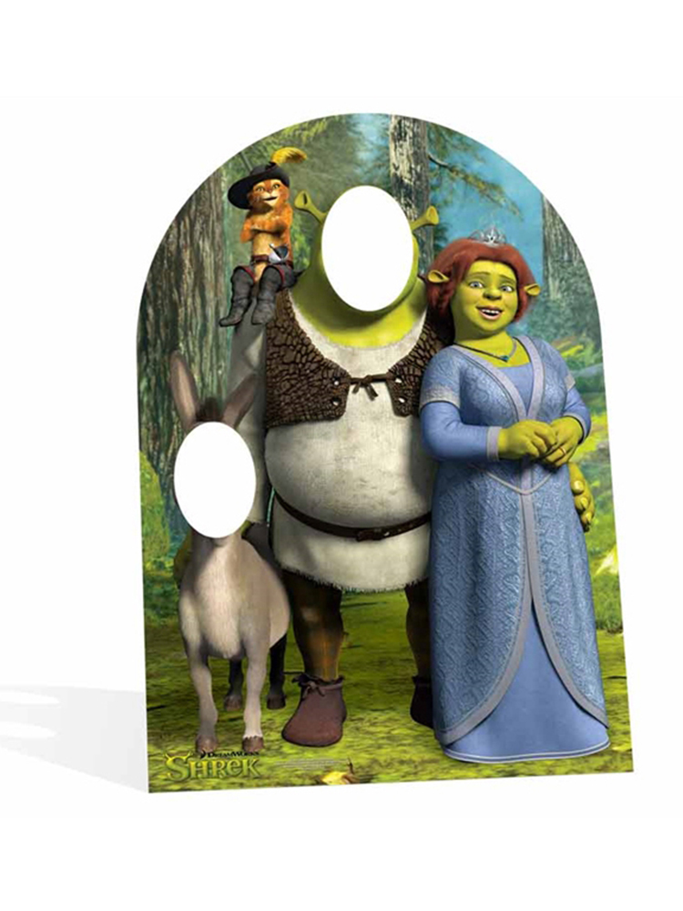 Shrek Stand-In (Child-Sized) Cardboard Cutout