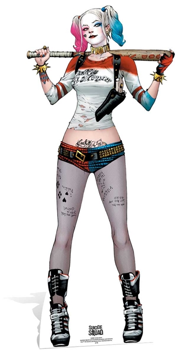 Harley Quinn (Suicide Squad Comic Artwork) Cutout