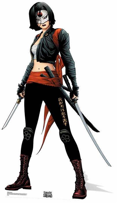 Katana (Suicide Squad Comic Artwork) Cutout