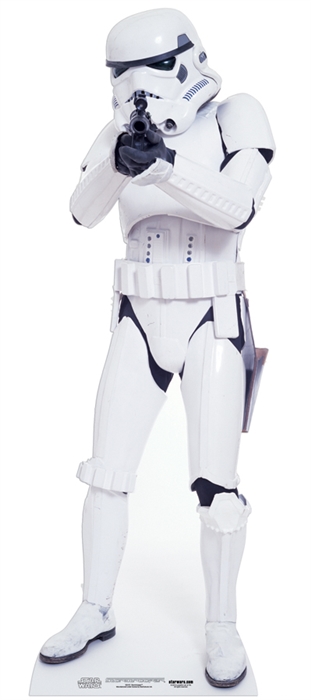 Stormtrooper Star-Mini - Cardboard Cutout