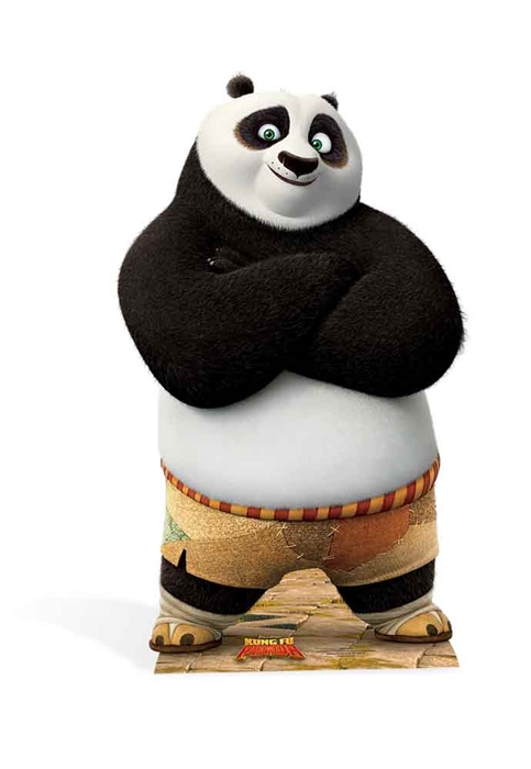 Po (Kung Fu Panda) Star-Mini - Cardboard Cutout