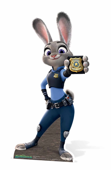 Judy Hopps (Zootopia) Cardboard Cutout