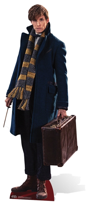 Newt Scamander Fantastic Beasts Eddie Redmayne Cardboard Cutout