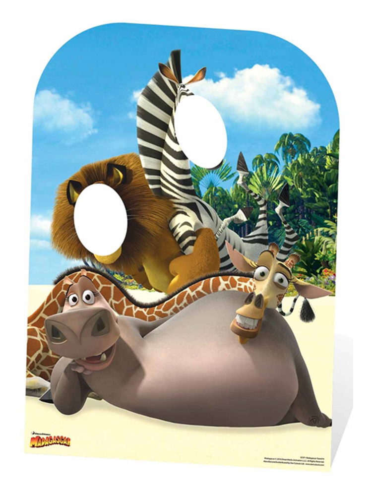 Madagascar Stand-In (Child-sized) - Cardboard Cutout