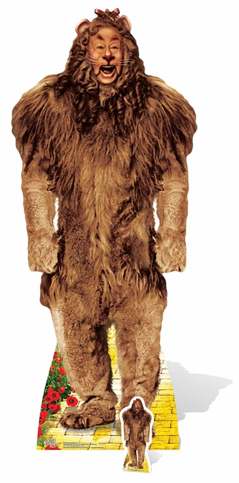 The Cowardly Lion from The Wizard of Oz - Cardboard Cutout