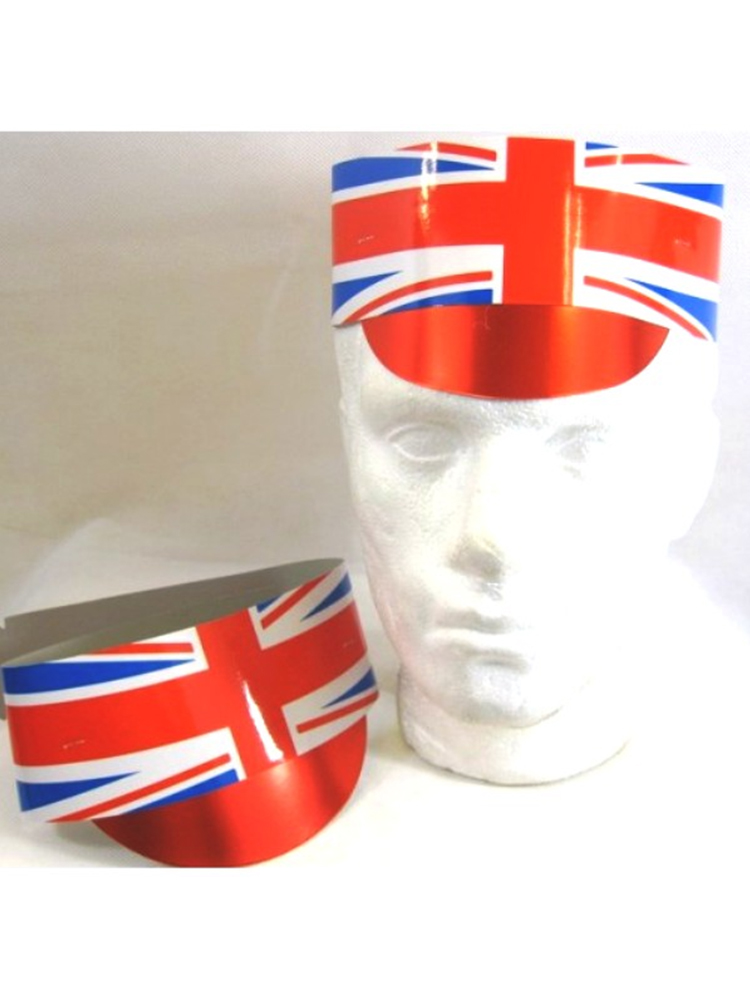 Union Jack Cardboard Cap