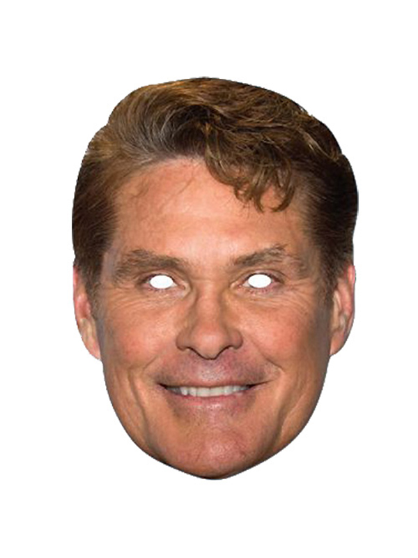 David Hasselhoff Face Mask