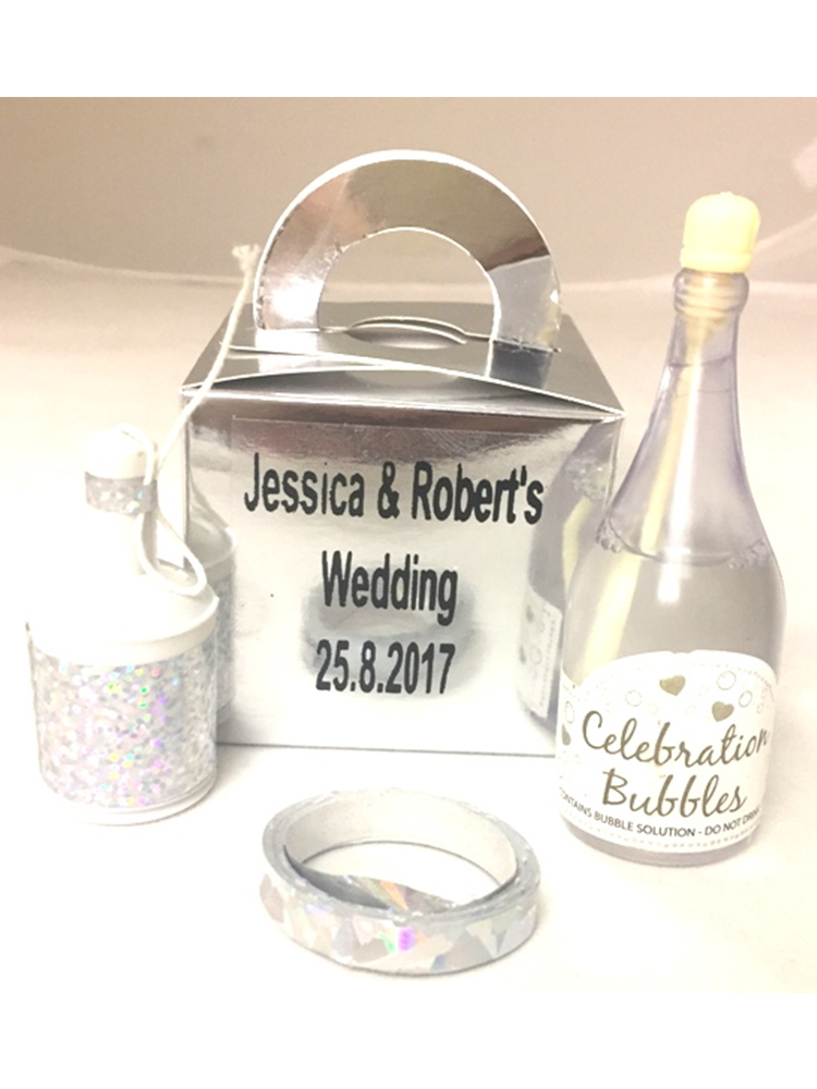 Personalised Wedding Individual Party Box 