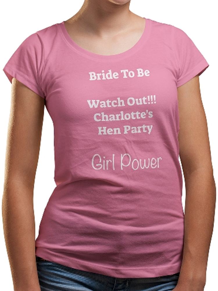 Hen Night Personalised T-Shirt