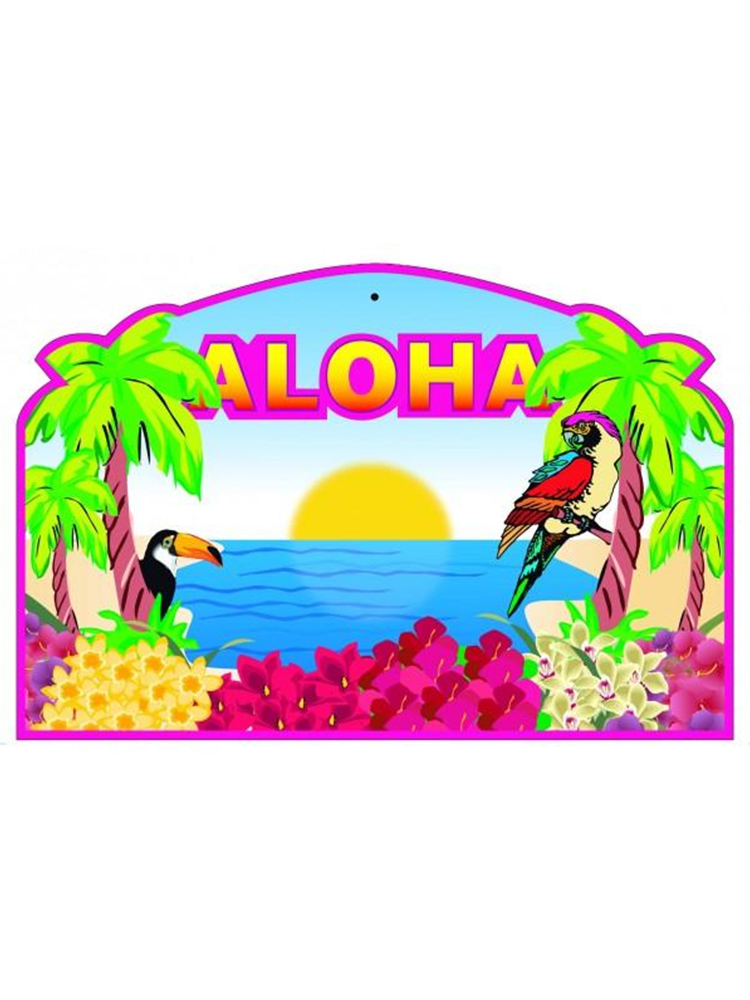 Aloha Cardboard Cutout