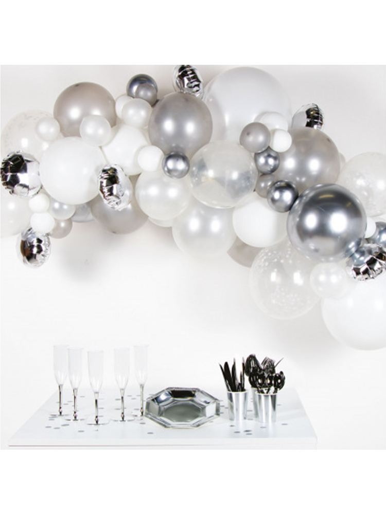 DIY Balloon Kit - Silver