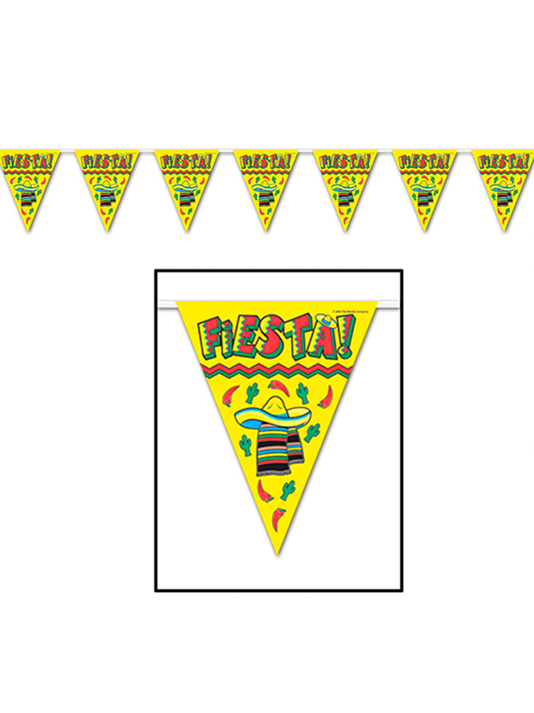 Fiesta Pennant Banner Bunting 