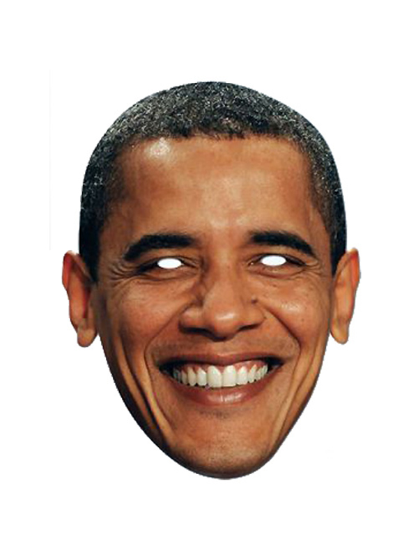 Barack Obama Face Mask. - Novelties (Parties) Direct Ltd