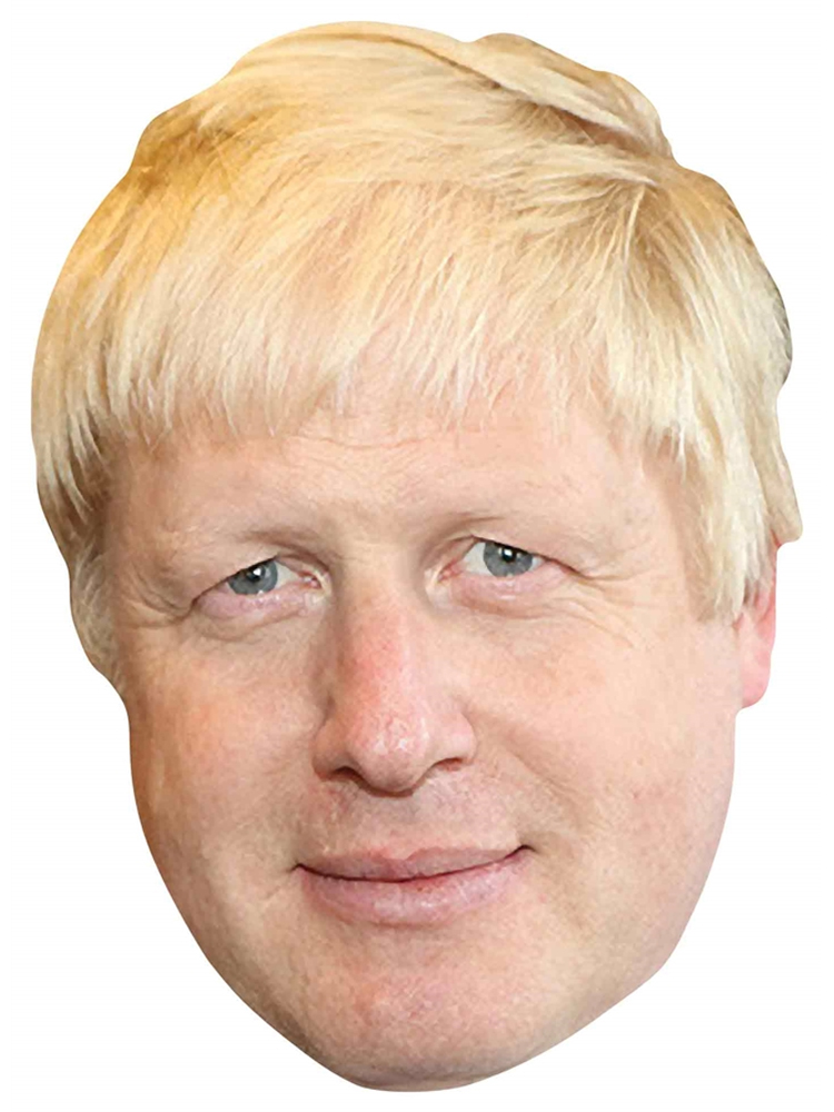 Boris Johnson 6 Mask Pack Politician